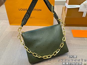 Colestore Louis Vuitton Coussin Green Moss 26 x 20 cm
