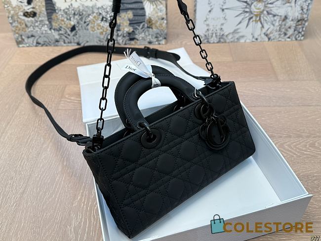 Colestore Dior Lady Dior Full Black 26 x 14 cm - 1