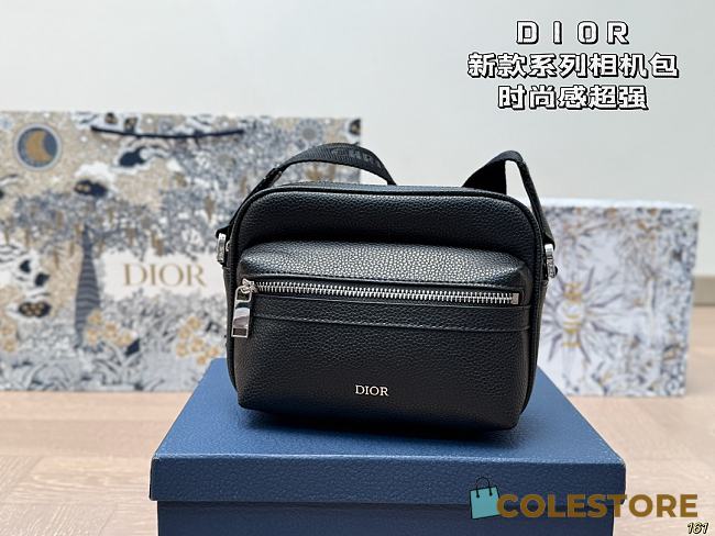 Colestore Dior Safari Messenger Bag Black 18 x 13 cm - 1