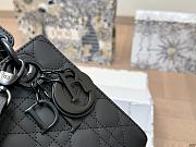 Colestore Lady Dior Full Black 17 x 15 cm  - 4