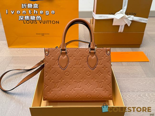 Colestore Louis Vuitton OnTheGo Brown 25 x 19 cm - 1