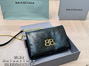 Colestore Balenciaga Monaco Mini Bag in black Arena calfskin 23 x 15 cm - 1