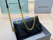Colestore Balenciaga Monaco Mini Bag in black Arena calfskin 23 x 15 cm - 4
