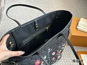 Colestore Louis Vuitton x Takashi Murakami Neverfull Black New Bag 25SS 32 x 29 x 17 cm  - 6