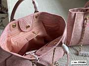 Colestore Chanel Deauville Tote Pink 33 x 25 cm - 3
