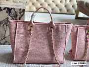 Colestore Chanel Deauville Tote Pink 33 x 25 cm - 6