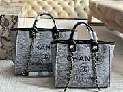 Colestore Chanel Deauville Tote Grey 38 x 30 cm - 1