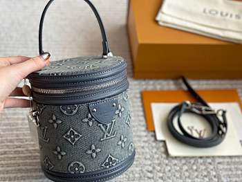 Colestore Louis Vuitton Pop Print Cannes Vanity Bag Denim 15 cm