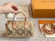Colestore Louis Vuitton Mini Speedy Bag Gold Color 17 x 10 cm - 1