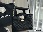Colestore Chanel 31 Shopping Bag Black 22 x 23 cm - 6