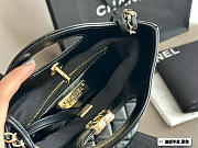 Colestore Chanel 31 Shopping Bag Black 22 x 23 cm - 2