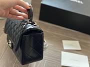 Colestore Chanel Mii Handle Bag Black 20 x 12 cm - 6