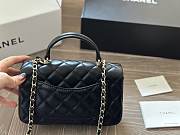 Colestore Chanel Mii Handle Bag Black 20 x 12 cm - 2