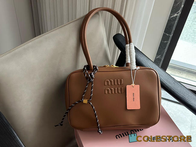 Colestore MiuMiu Beau Bag Brown 29 x 18 cm - 1
