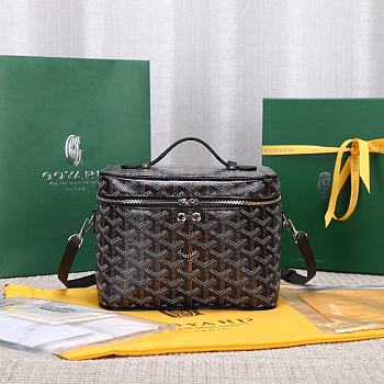 Colestore Goyard Muse Vanity Case Black 16 cm x 14 cm x 20 cm