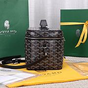 Colestore Goyard Muse Vanity Case Black 16 cm x 14 cm x 20 cm - 6