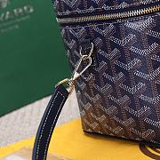 Colestore Goyard Muse Vanity Case Navy Blue 16 cm x 14 cm x 20 cm - 4