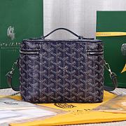 Colestore Goyard Muse Vanity Case Navy Blue 16 cm x 14 cm x 20 cm - 3