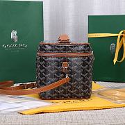 Colestore Goyard Muse Vanity Case Black And Tan 16 cm x 14 cm x 20 cm - 6