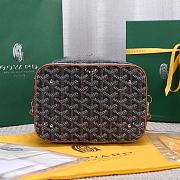 Colestore Goyard Muse Vanity Case Black And Tan 16 cm x 14 cm x 20 cm - 4