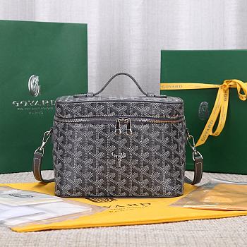 Colestore Goyard Muse Vanity Case Grey 16 cm x 14 cm x 20 cm