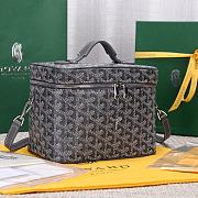 Colestore Goyard Muse Vanity Case Grey 16 cm x 14 cm x 20 cm - 2