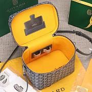 Colestore Goyard Muse Vanity Case Grey 16 cm x 14 cm x 20 cm - 5