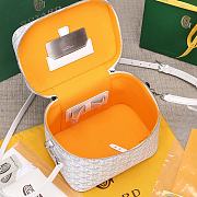 Colestore Goyard Muse Vanity Case White 16 cm x 14 cm x 20 cm - 4