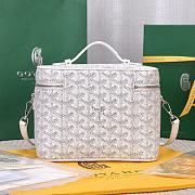 Colestore Goyard Muse Vanity Case White 16 cm x 14 cm x 20 cm - 3
