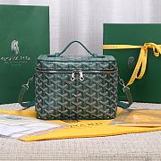 Colestore Goyard Muse Vanity Case Green 16 cm x 14 cm x 20 cm - 1