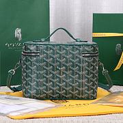 Colestore Goyard Muse Vanity Case Green 16 cm x 14 cm x 20 cm - 6