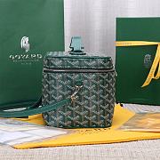 Colestore Goyard Muse Vanity Case Green 16 cm x 14 cm x 20 cm - 5