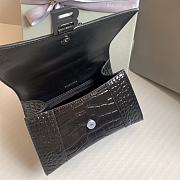 Colestore Balenciaga Hour Glass Crocodile Black With Black Hardware 23 x 10 x 14 cm - 4