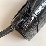 Colestore Balenciaga Hour Glass Crocodile Black With Black Hardware 23 x 10 x 14 cm - 3