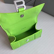 Colestore Balenciaga Hour Glass Crocodile Green Neon 19cmx8x13cm - 6