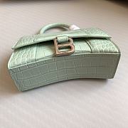 Colestore Balenciaga Hour Glass Crocodile Ivory 19cmx8x13cm - 4