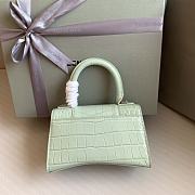 Colestore Balenciaga Hour Glass Crocodile Ivory 19cmx8x13cm - 5
