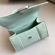 Colestore Balenciaga Hour Glass Crocodile Ivory 19cmx8x13cm - 3