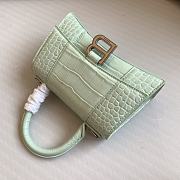 Colestore Balenciaga Hour Glass Crocodile Ivory 19cmx8x13cm - 2