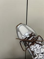 Colestore New Balance X Miu Miu 530 SL leather sneakers Silver - 4