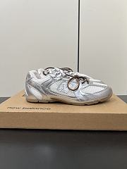 Colestore New Balance X Miu Miu 530 SL leather sneakers Silver - 3