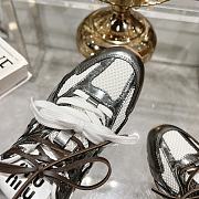 Colestore New Balance X Miu Miu 530 SL leather sneakers Shinning Silver - 5