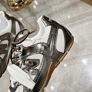 Colestore New Balance X Miu Miu 530 SL leather sneakers Shinning Silver - 4