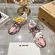 Colestore New Balance X Miu Miu 530 SL leather sneakers Shinning Pink  - 1