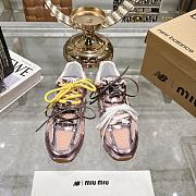 Colestore New Balance X Miu Miu 530 SL leather sneakers Shinning Pink  - 5