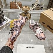 Colestore New Balance X Miu Miu 530 SL leather sneakers Shinning Pink  - 2