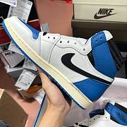 Colestore Air Jordan x Travis Scott 1 Retro High OG SP Fragment Blue - 4