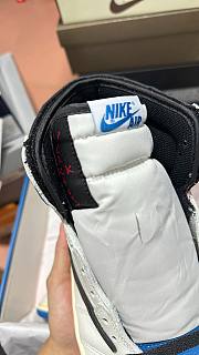 Colestore Air Jordan x Travis Scott 1 Retro High OG SP Fragment Blue - 2