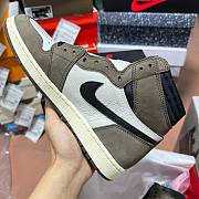 Colestore Air Jordan x Travis Scott 1 Retro High OG SP Fragment Grey - 5