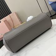 Colestore Miu Miu Leather shoulder bag KWD 945 Clay Grey 28x11x15cm - 5